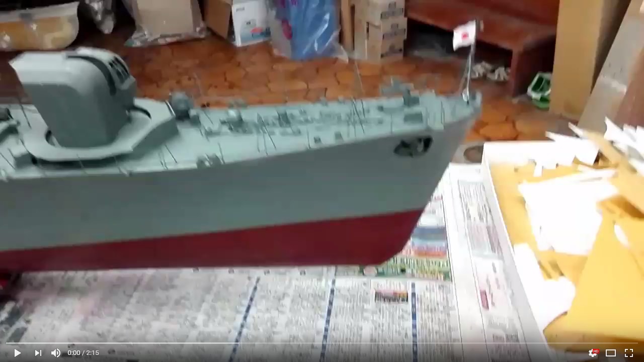 タム爺艦船製作日記No.32